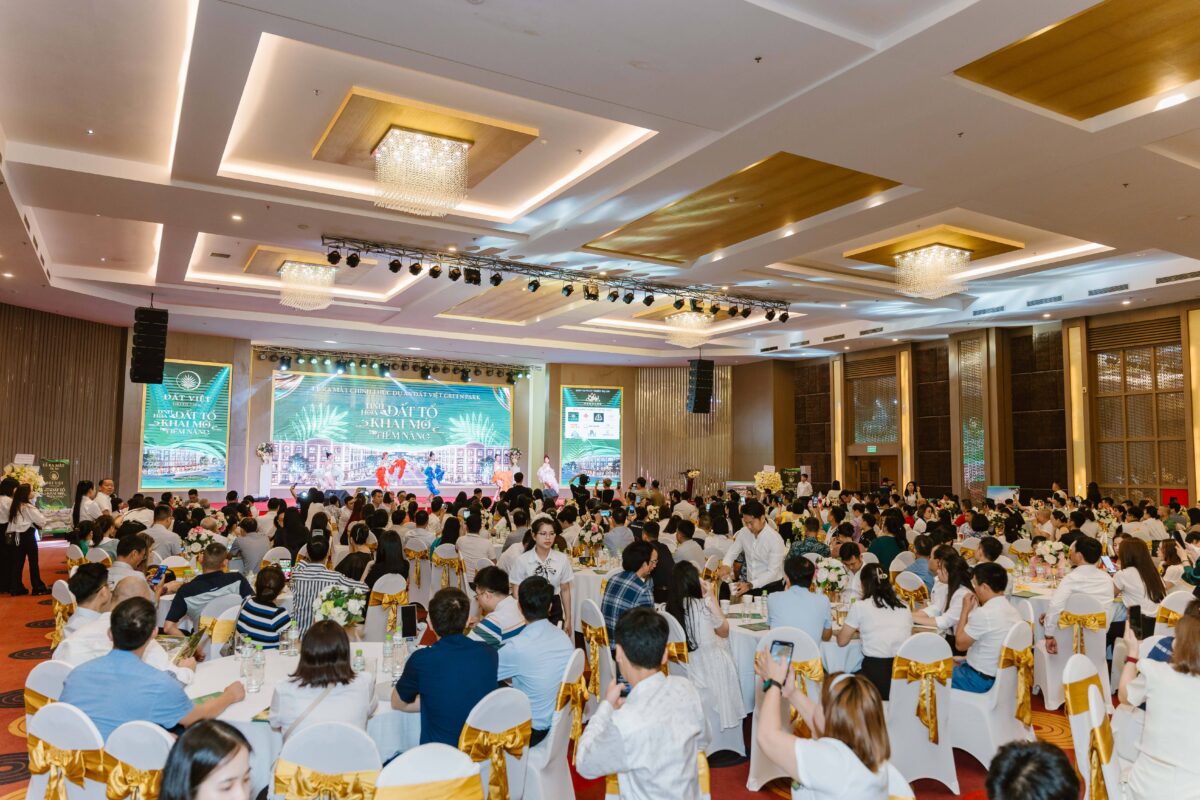 Sức hút ấn tượng của Đất Việt Green Park, hơn 500 khách hàng tham dự buổi lễ ra mắt chính thức tại Phú Thọ